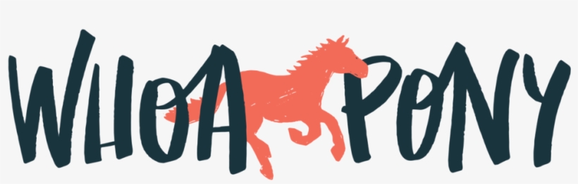 Whoapony Website Logo, transparent png