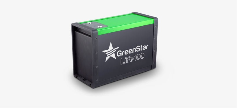 Greenstar Life100 - Batterie Lithium 100ah-super B, transparent png