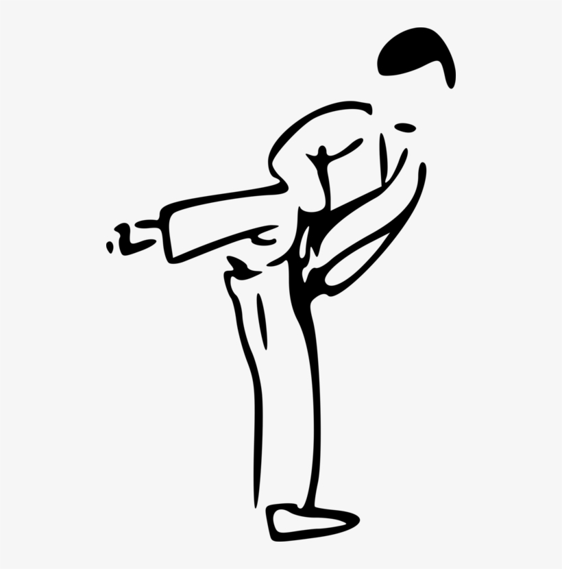 Martial Arts Karate Kick Download Sports Free Commercial - Karate Clip Art, transparent png
