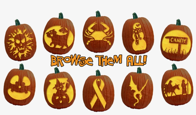 Hundreds Of Free Pumpkin Carving Patterns And Pumpkin - Pumpkin Carving Patterns, transparent png