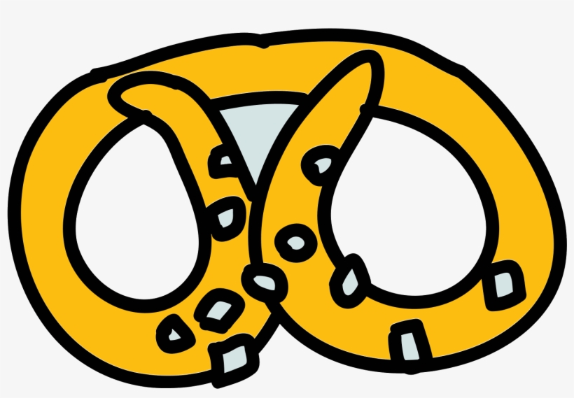 It Is An Icon Of A Pretzel - Icon, transparent png