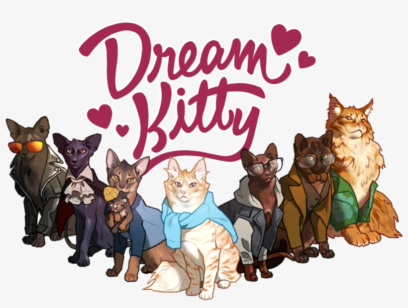 Who Needs A Dream Daddy - Dream Daddy Cat Art, transparent png