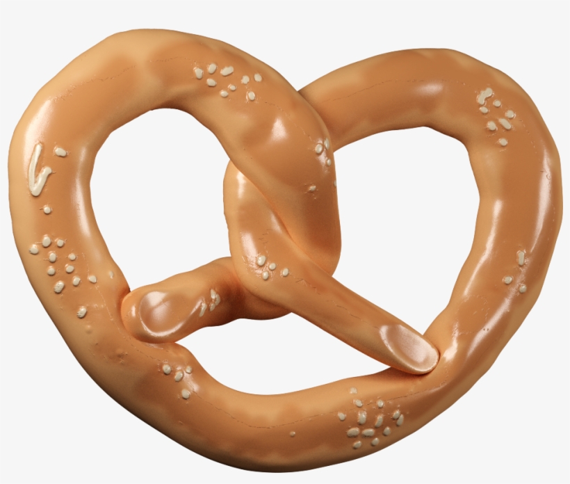 Pretzel, transparent png