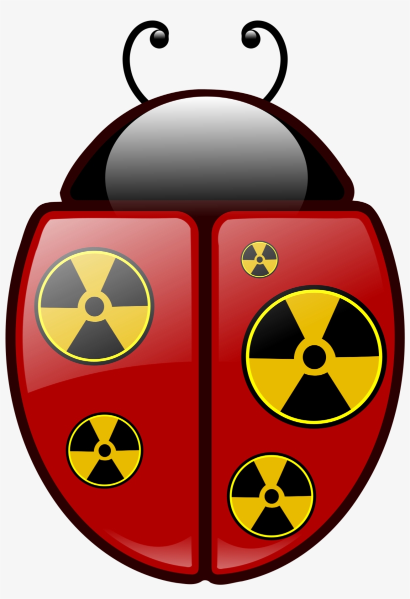 This Free Icons Png Design Of Radioactive Ladybug, transparent png