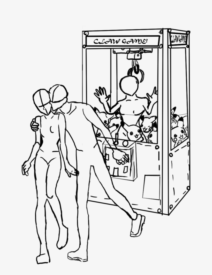 Claw Drawing At Getdrawings - Drawings Of A Claw Machine, transparent png