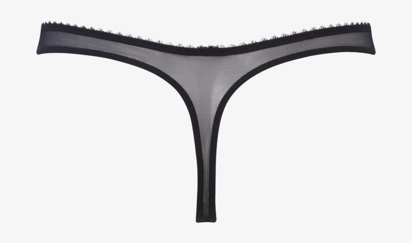 Dark Rose Thong Product Image Back - Underpants, transparent png