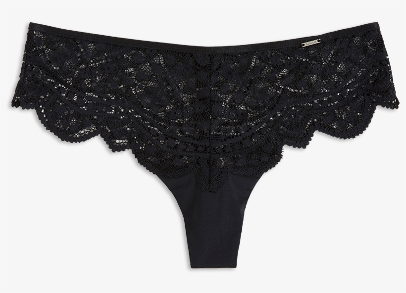 Thong Regular Black - Tanga, transparent png