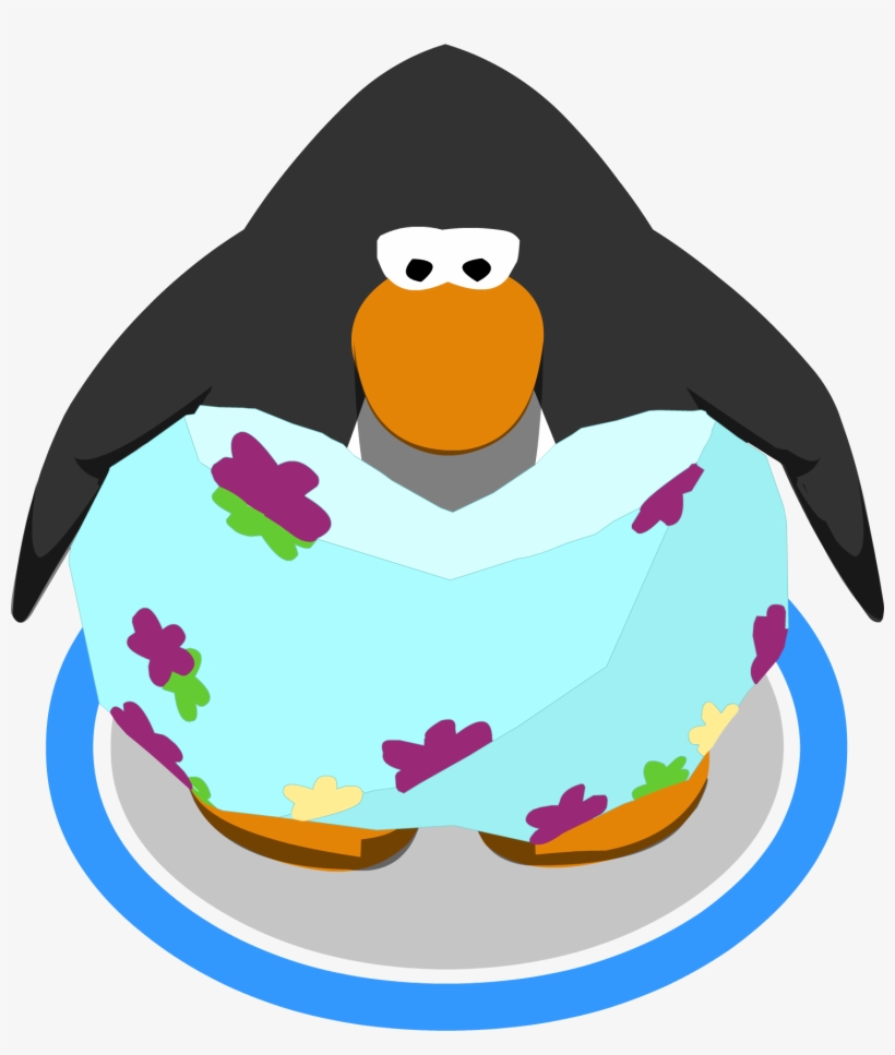 Water Lily Dress In-game - Club Penguin Rewritten Unreleased, transparent png