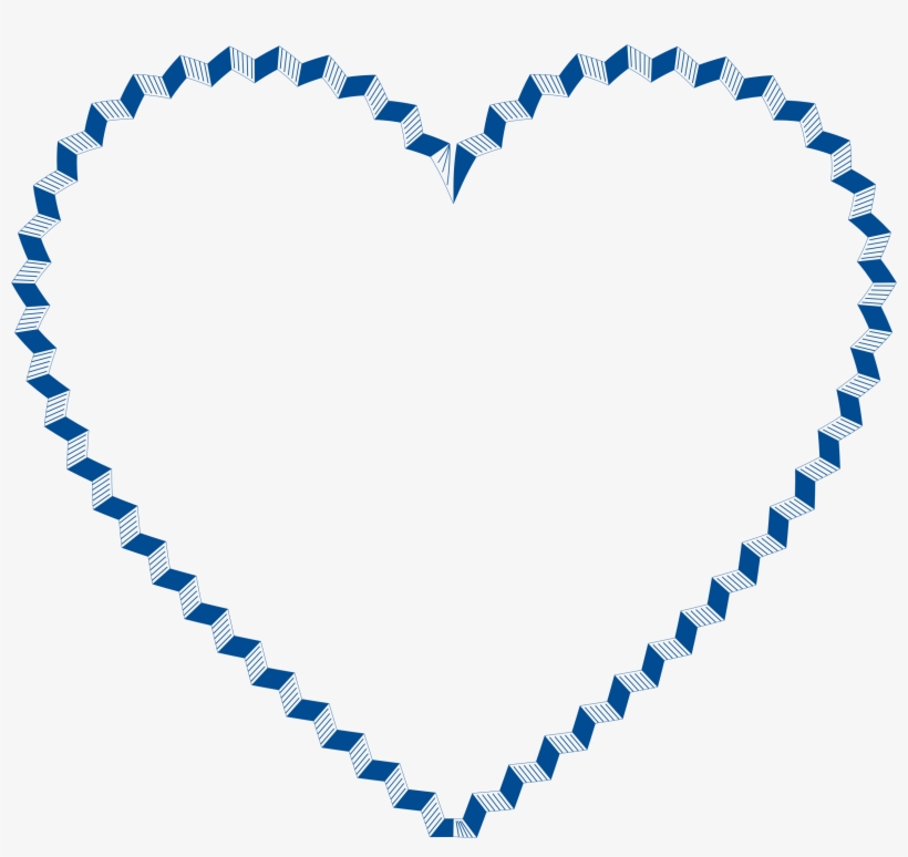 This Free Icons Png Design Of Mc Escher Heart Blue, transparent png