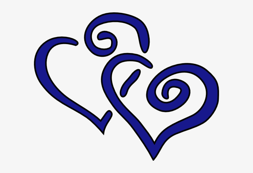 Royal - Blue - Heart - Clipart - Hearts Clip Art, transparent png