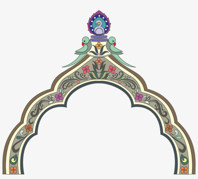 Png Coloured - Indian Arch Png, transparent png
