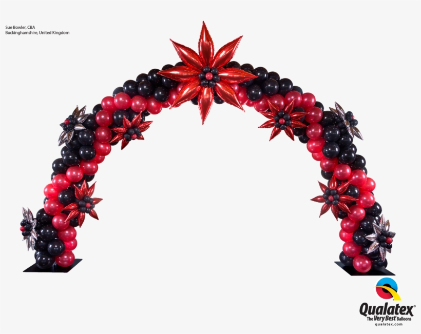 "flower Embellished Arch, transparent png