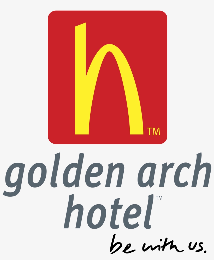 Golden Arch Hotel Logo Png Transparent - Golden Arch Hotel Logo, transparent png