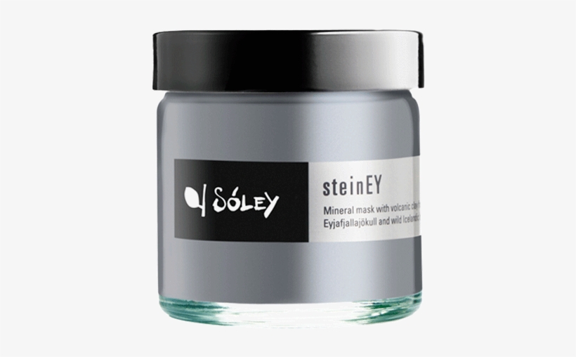 Steiney Volcanic Mask - Sóley Organics Glóey Purifying Exfoliator, transparent png