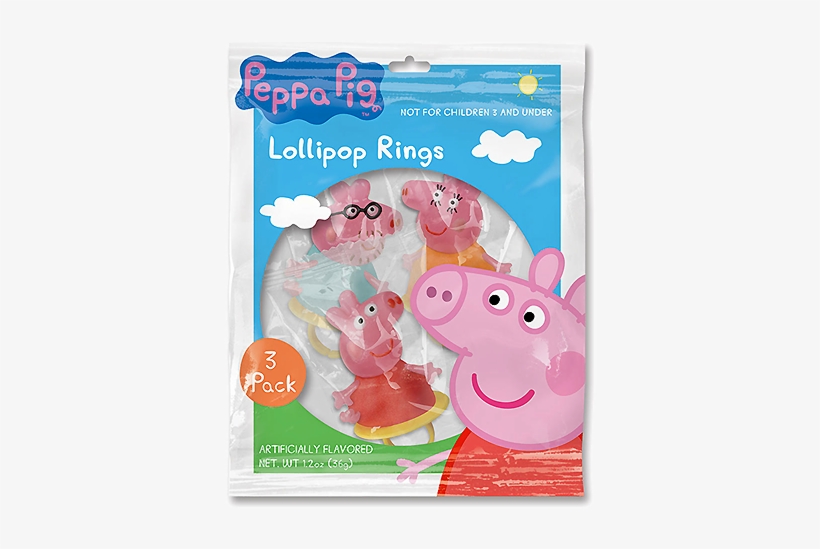 Peppa Pig Lollipop Rings - Peppa, transparent png