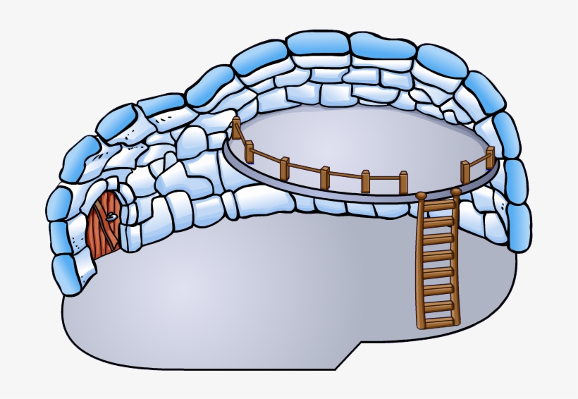 Igloo Png Photos - Igloo Club Penguin, transparent png