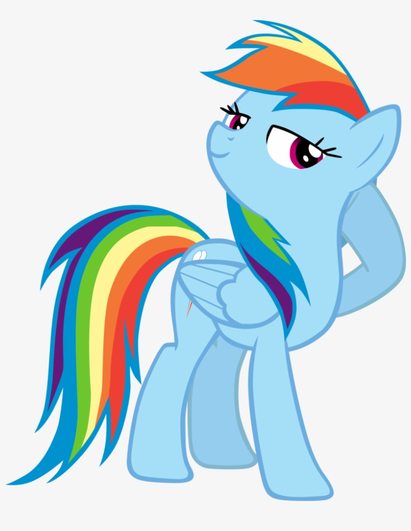 Fanmade Rainbow Dash Beautiful - Rainbow Dash, transparent png