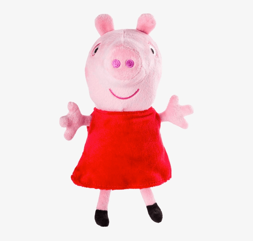 Peppa Pig Plush - Peppa Pig 7-inch Peppa, transparent png
