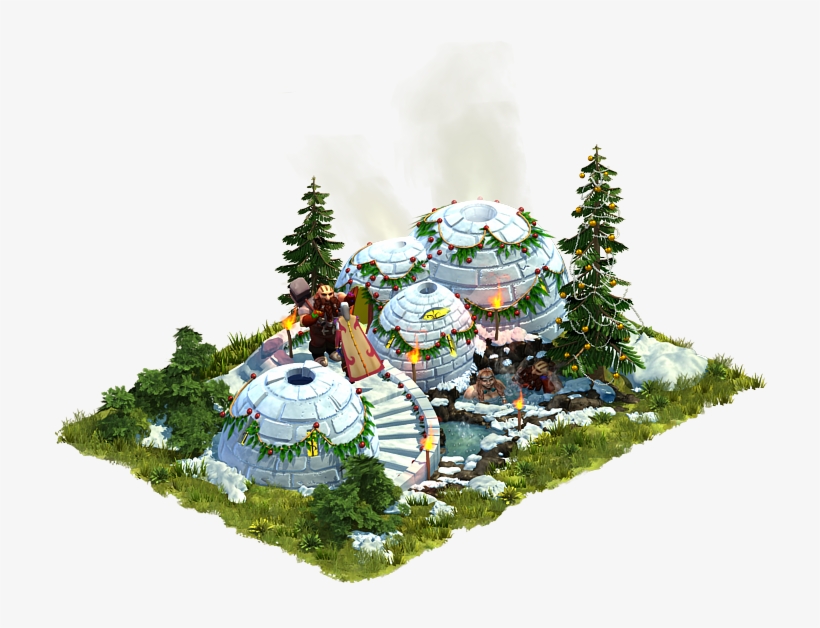 Igloo Festival - Christmas Tree, transparent png