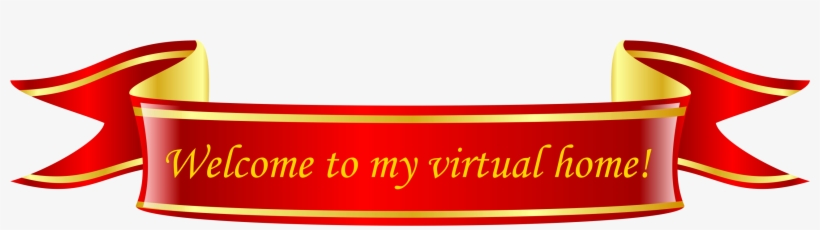 Ribbon - Curved Banner Scroll Design, transparent png