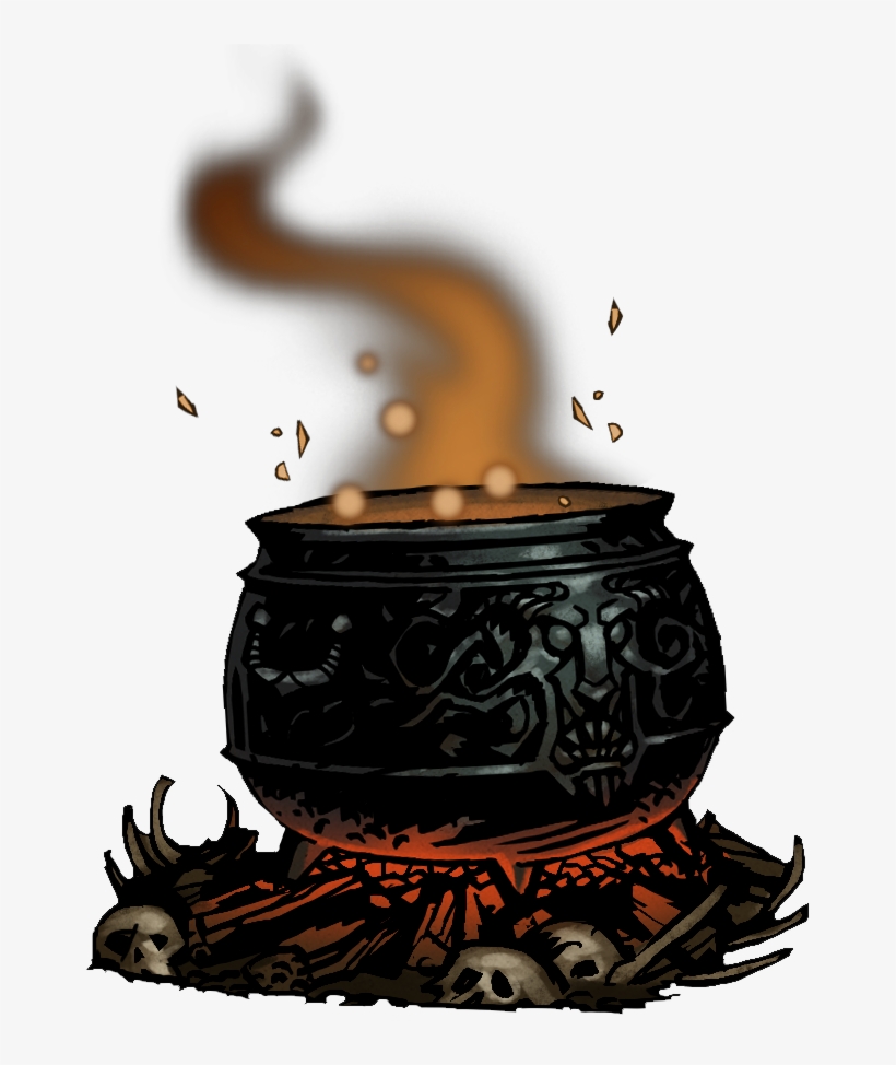 Cauldron Png Image Background - Darkest Dungeon Pig God, transparent png