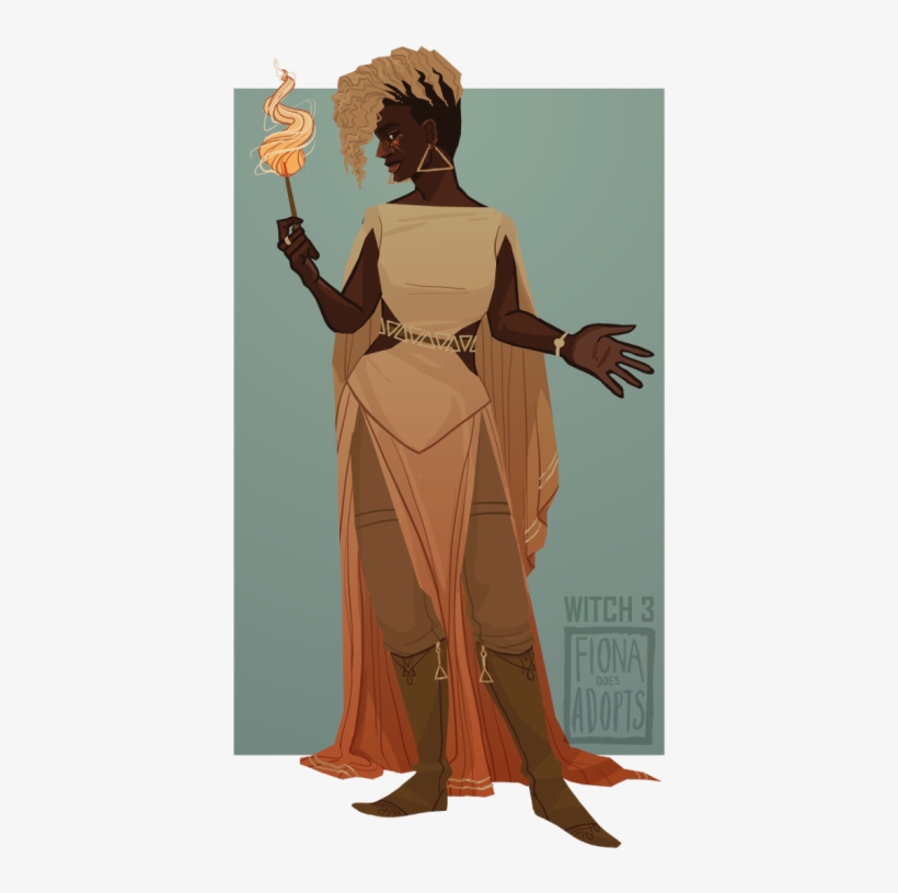 A Little More Fantasy, And Hey She Has A Magic Wand - Art, transparent png