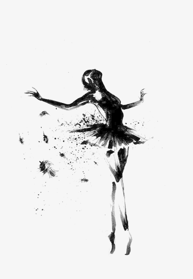 Svg Stock Collection Of Free Dancer Pointe Download - Ballet Dibujo, transparent png
