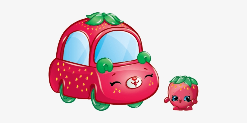 Ccs1 Strawberry Speedy Seeds - Shopkins Cutie Cars Strawberry Speedy Seeds, transparent png