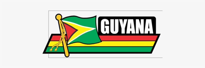 Guyana Flag Car Sidekick Decal - Flag Car Auto Sidekick Trunk Bumper Fender Window Decals, transparent png