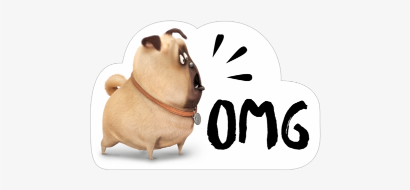 Viber Sticker «secret Life Of Pets» - Тайная Жизнь Домашних Животных Клипарт, transparent png