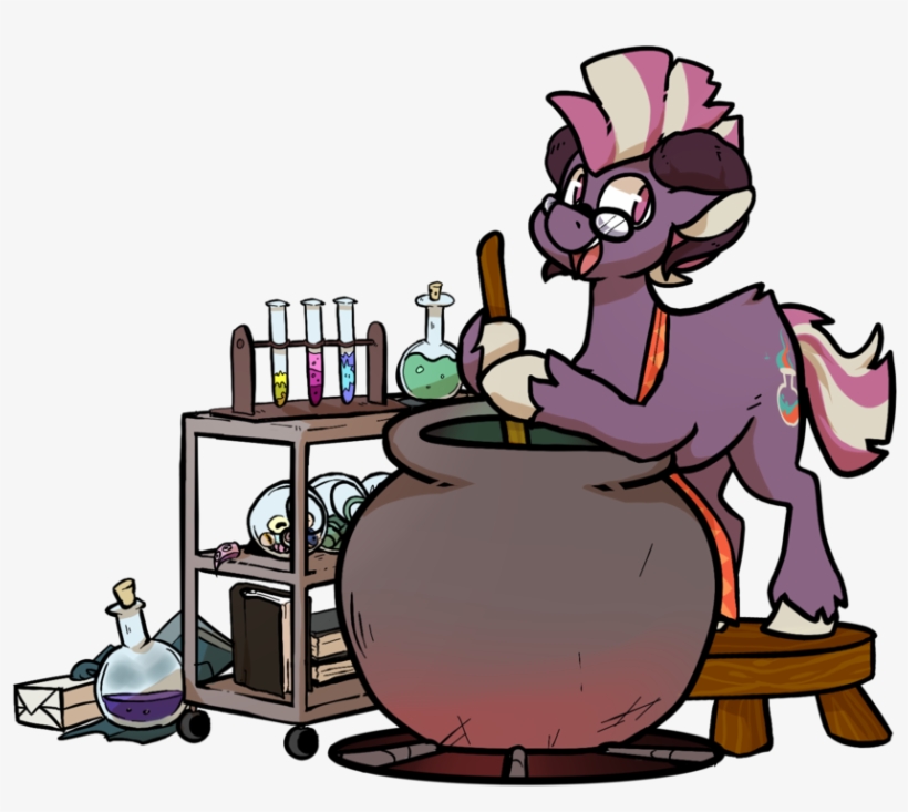 Crownedspade, Cauldron, Flask, Male, Oc, Oc Only, Oc - Cartoon, transparent png