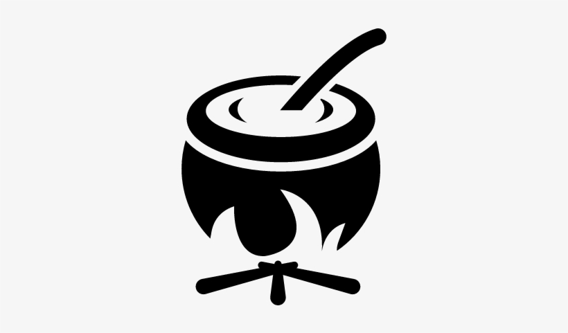 Halloween Cauldron Vector - Cauldron, transparent png