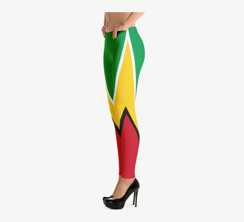 Guyana National Flag Leggings - Camo Leggings, Army Leggings, Grunge Leggings, Crazy, transparent png