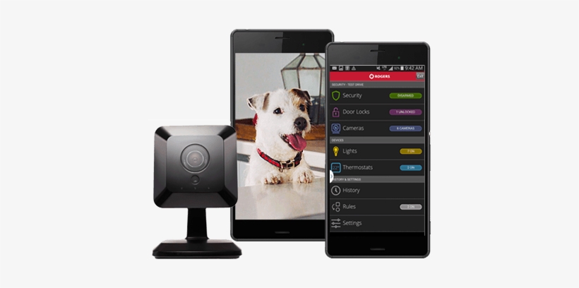 Rogers Smart Home Monitoring Lets You See What's Going - Iphone, transparent png