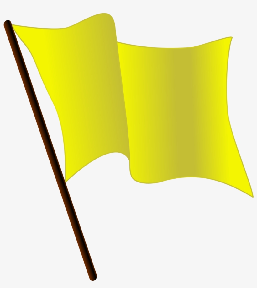Yellow Flag Waving, transparent png