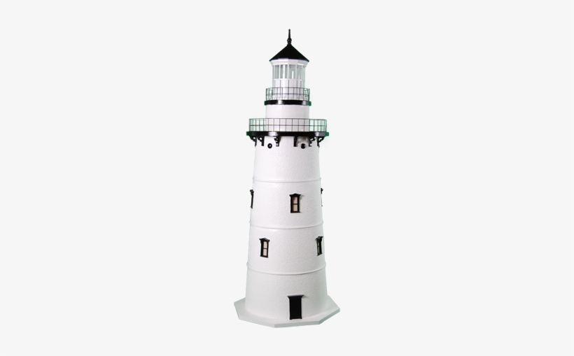 Go To Image - 4 Foot Old Saybrook Deluxe Stucco Lighthouse, transparent png