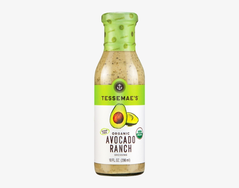 Organic Avocado Ranch - Tessamae Ranch, transparent png