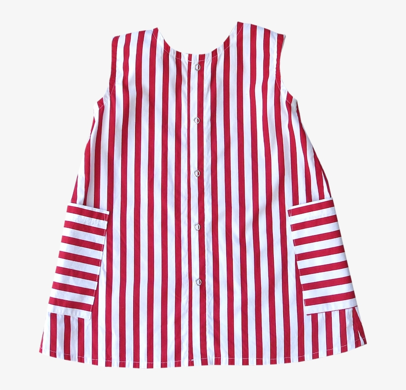 Swell & Solis Nautical Red Stripe Promenade Dress - A-line, transparent png