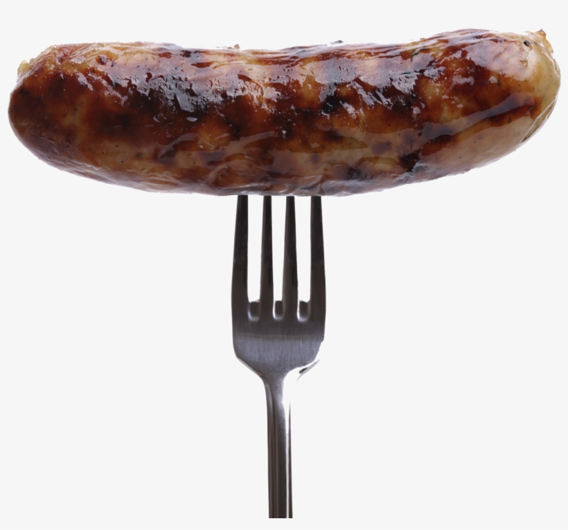 Sausage Png Image - Sausage On A Fork, transparent png