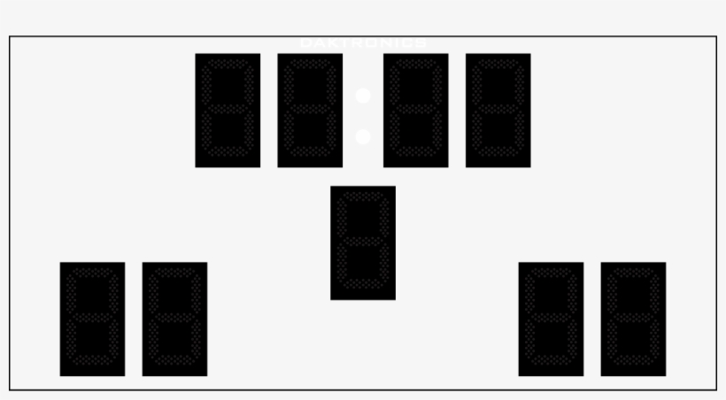 Scoreboard Colors - Monochrome, transparent png