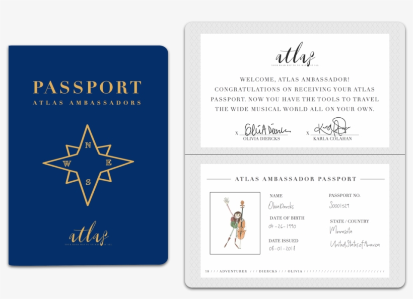 Atlas Passport Png, transparent png