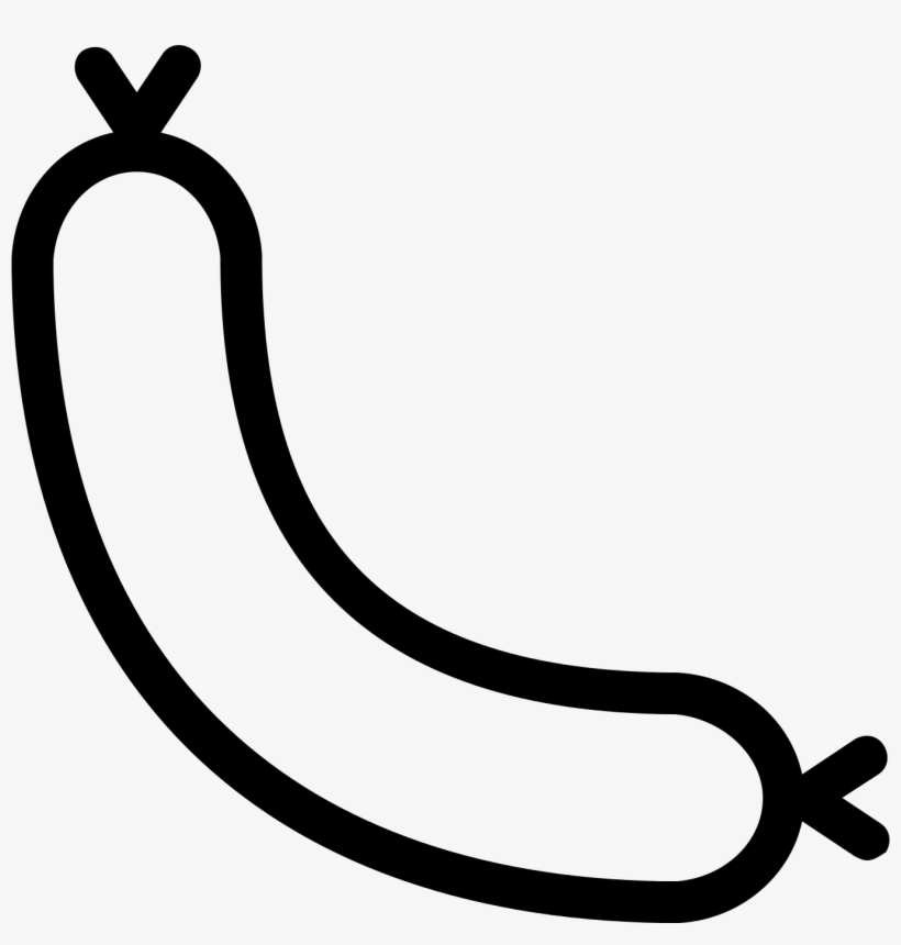 Sausage Clipart Icon - Icon, transparent png