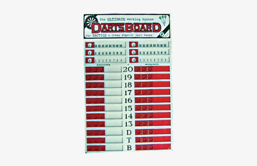 Ultimate Dart Scoreboard Marking System Cricket 600x600 PNG