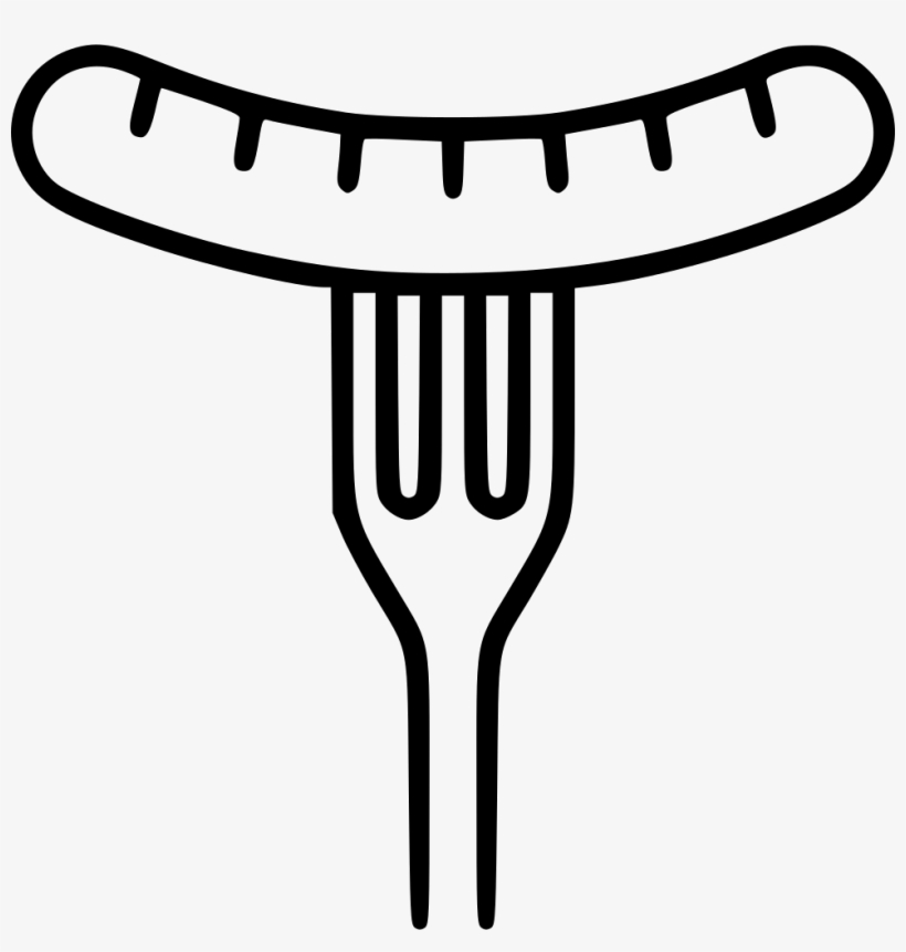 Png File Svg - Sausage Fork Png, transparent png