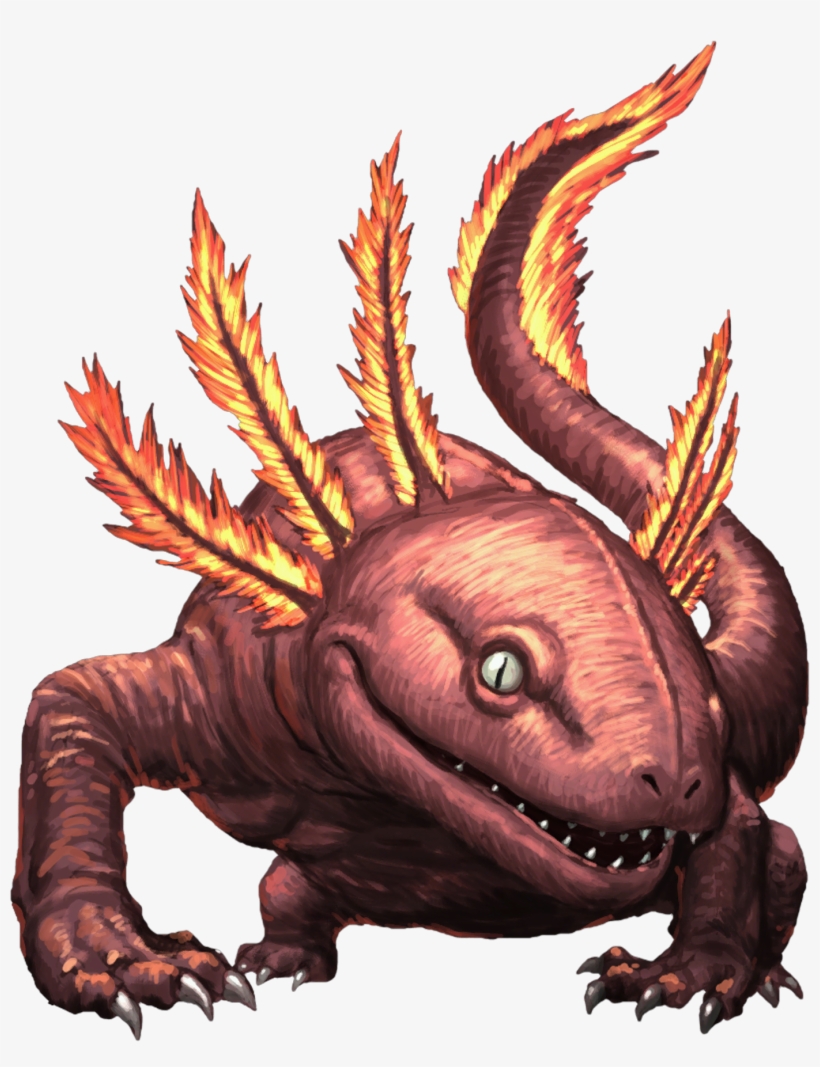 Salamander - Salamander Monster, transparent png