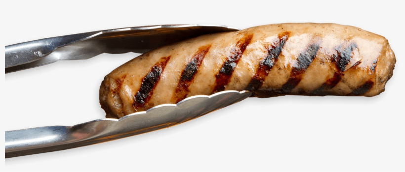 A Couple Enjoying Hamburgers Sausage - Roasted Sausage Png, transparent png