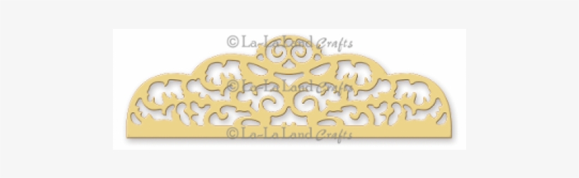 La La Land- Filigree Border Die - La La Land Crafts Filigree Border, transparent png