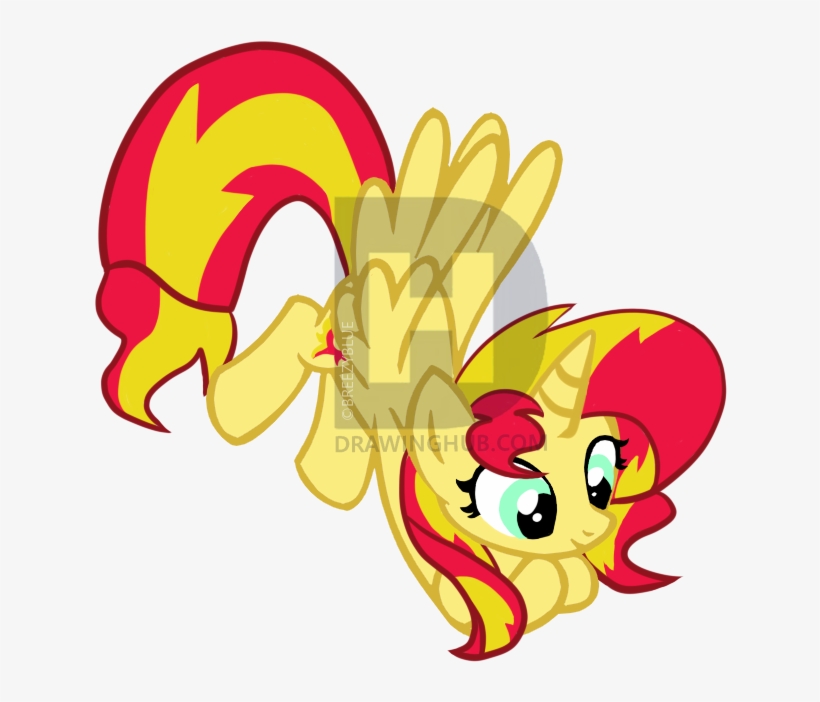 Sunset Shimmer Alicorn - Winged Unicorn, transparent png