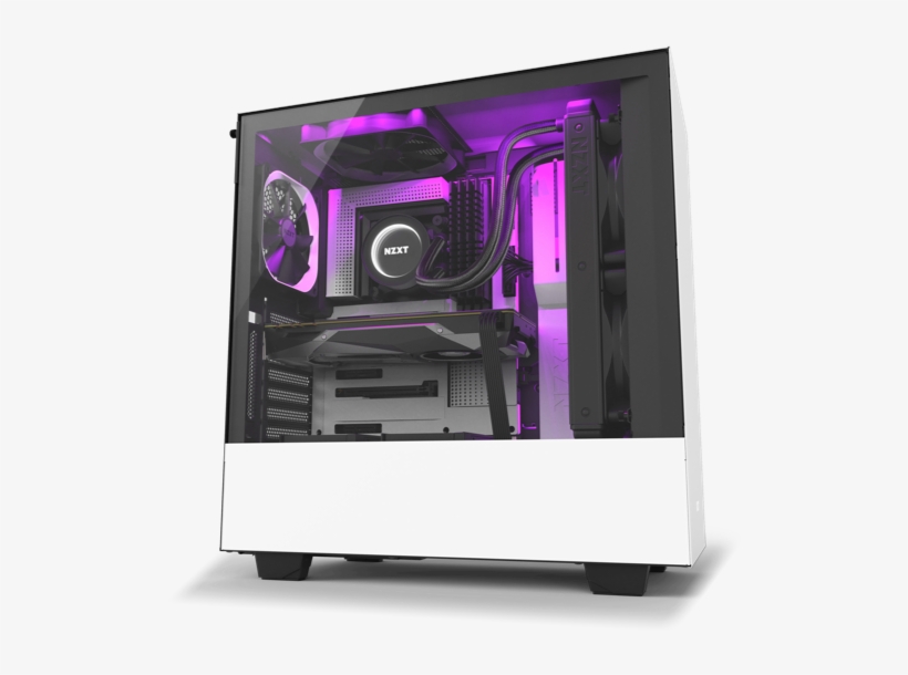 Made Simple - Nzxt H500i, transparent png