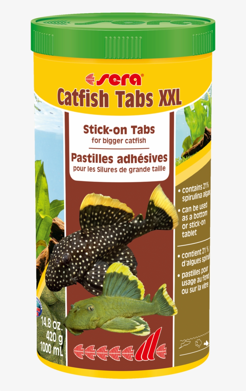 00499 Int Sera Wels Tabs Xxl 1000 Ml - Sera Catfish Chips, 13.4 Oz, transparent png